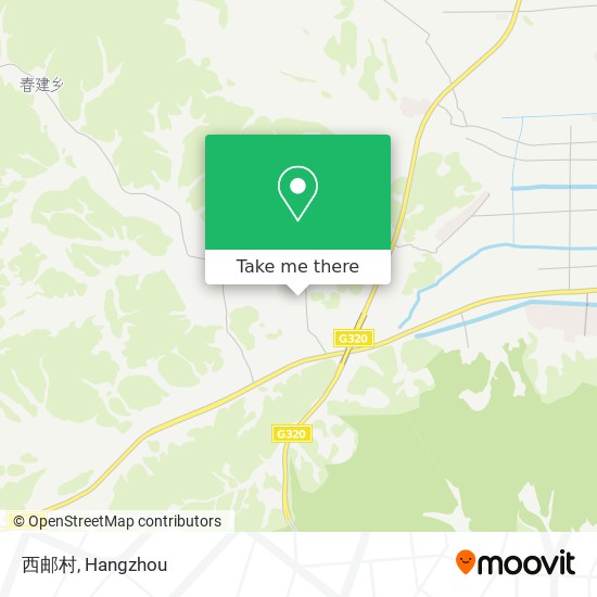西邮村 map