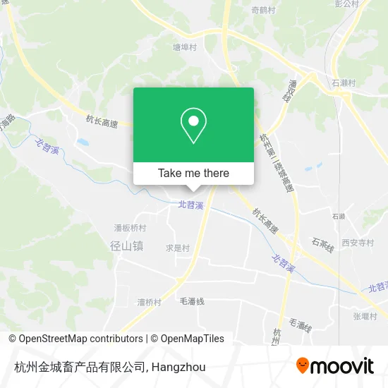 杭州金城畜产品有限公司 map