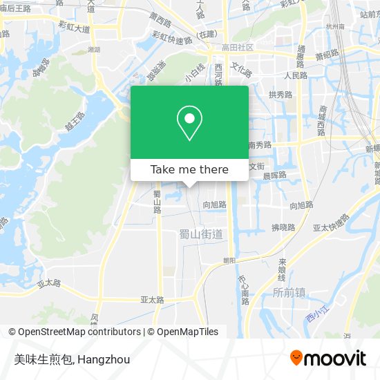 美味生煎包 map