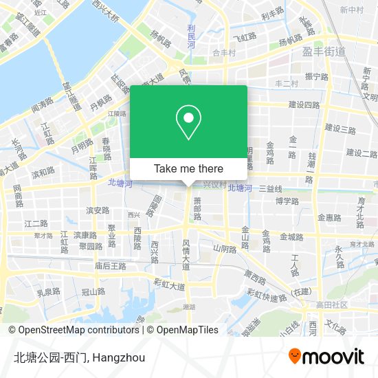 北塘公园-西门 map