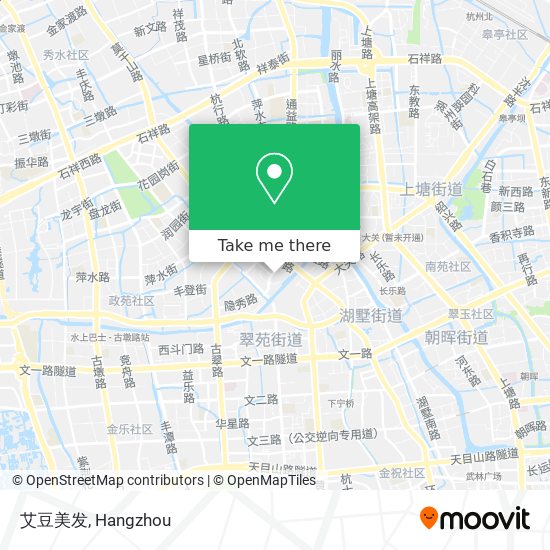 艾豆美发 map