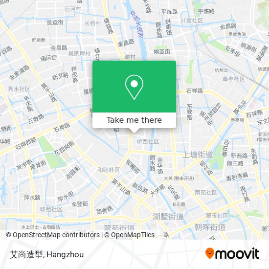 艾尚造型 map
