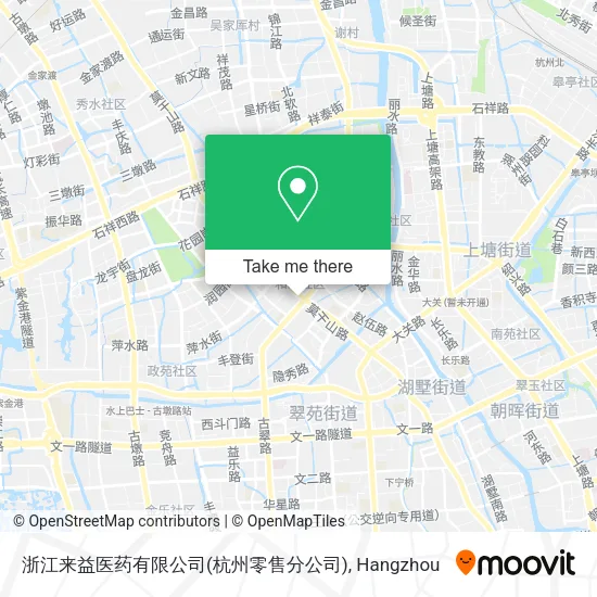 浙江来益医药有限公司(杭州零售分公司) map
