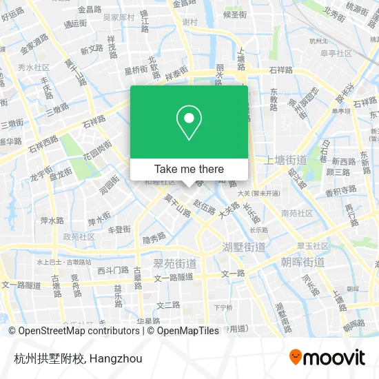 杭州拱墅附校 map