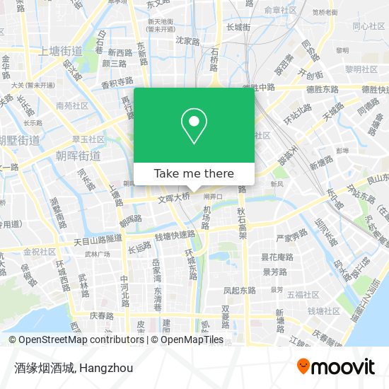 酒缘烟酒城 map