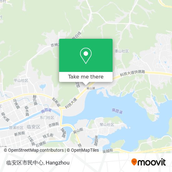 临安区市民中心 map