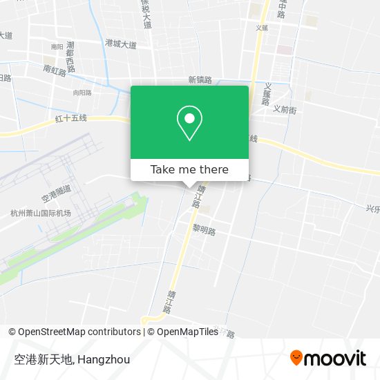 空港新天地 map