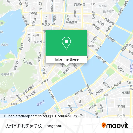 杭州市胜利实验学校 map