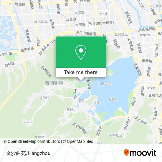 金沙曲苑 map