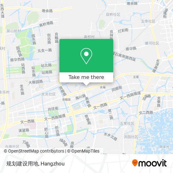 规划建设用地 map