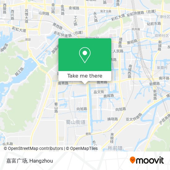 嘉富广场 map
