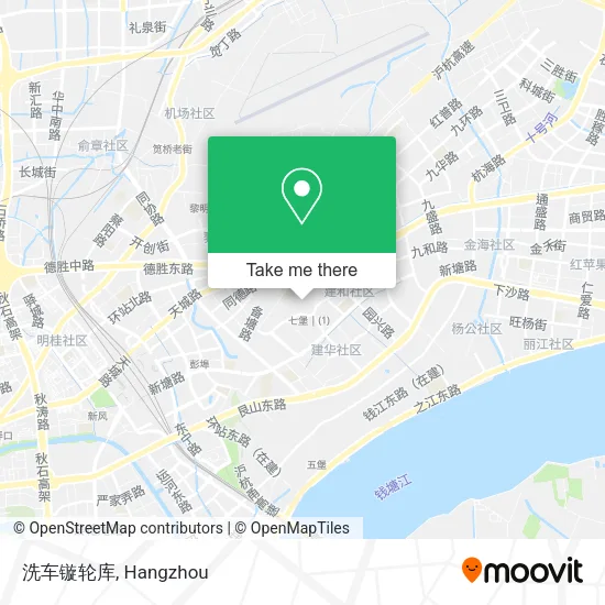 洗车镟轮库 map