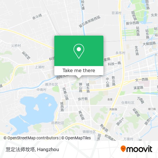 慧定法师坟塔 map