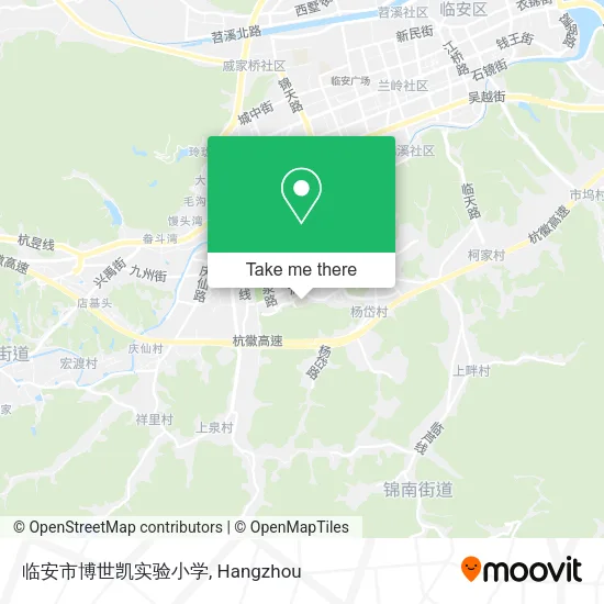 临安市博世凯实验小学 map