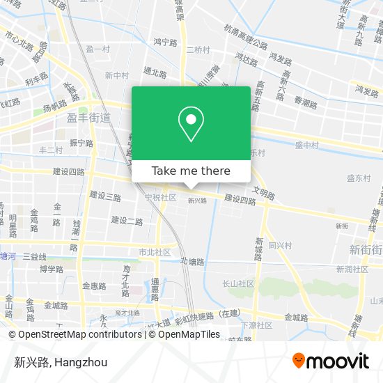 新兴路 map