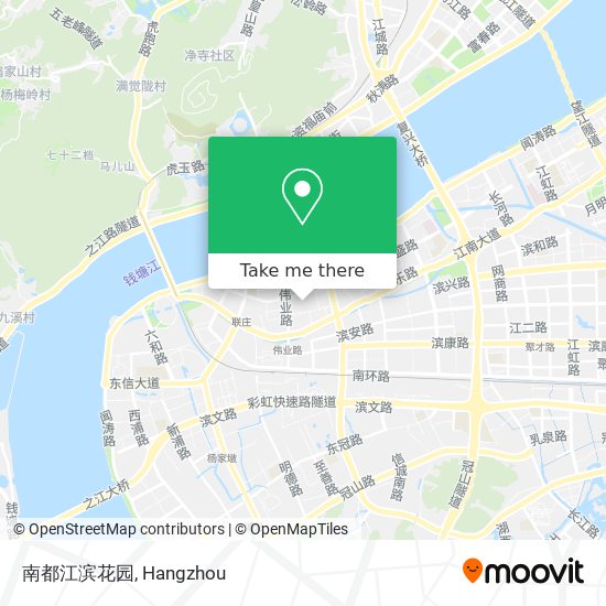 南都江滨花园 map