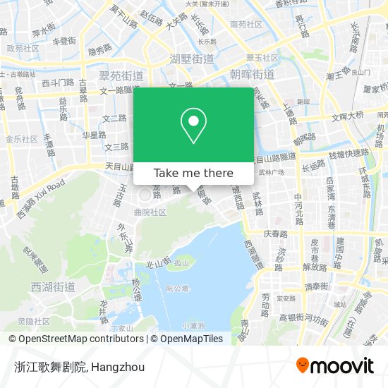 浙江歌舞剧院 map