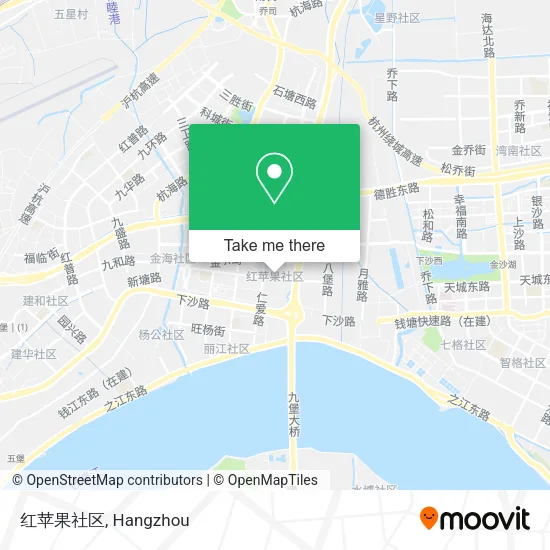 红苹果社区 map