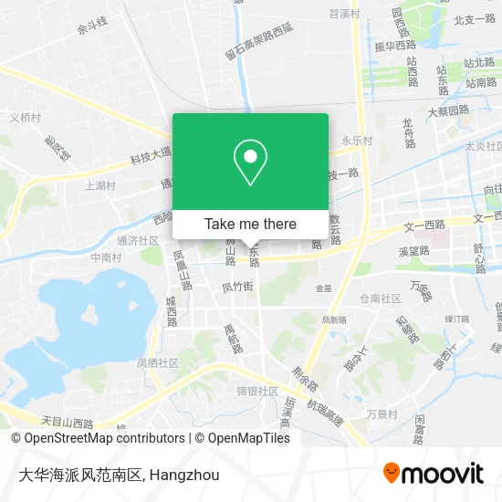 大华海派风范南区 map