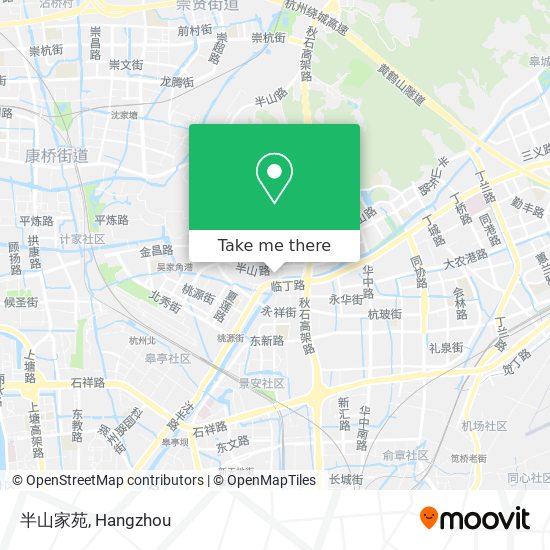 半山家苑 map