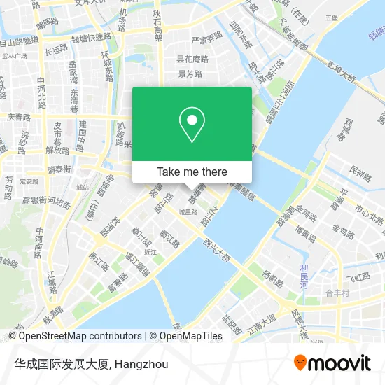 华成国际发展大厦 map