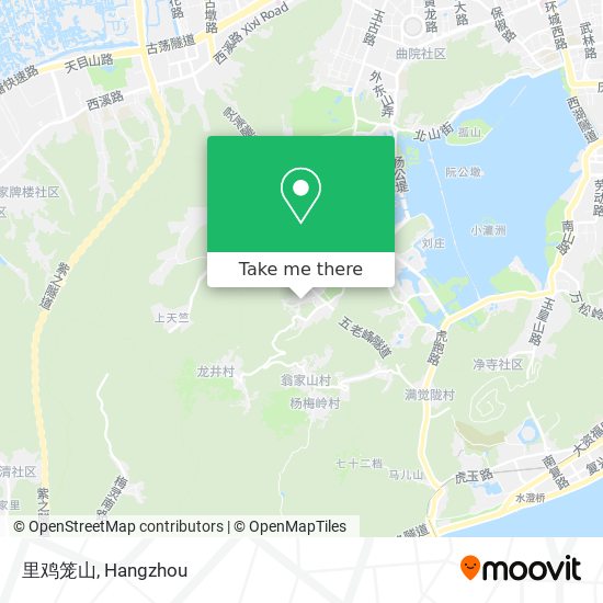 里鸡笼山 map