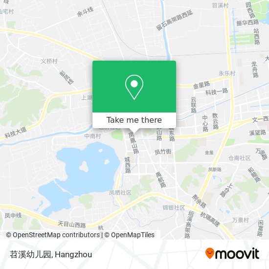 苕溪幼儿园 map