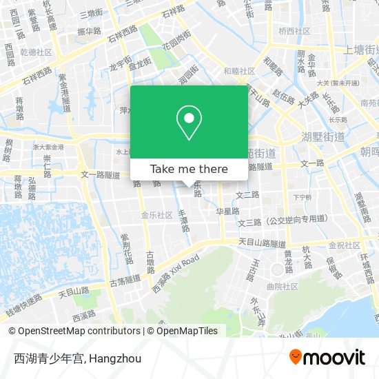 西湖青少年宫 map