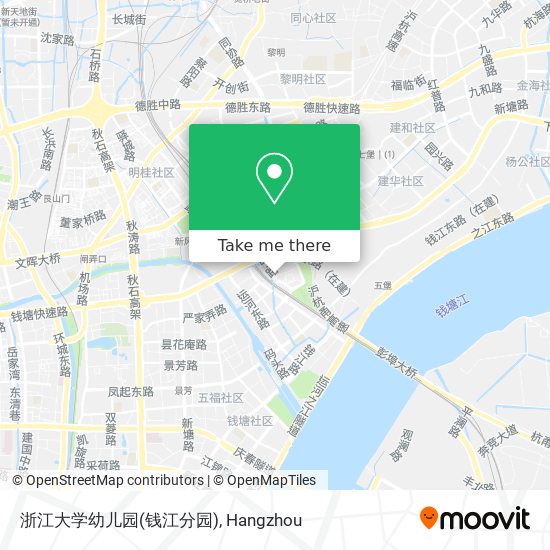 浙江大学幼儿园(钱江分园) map