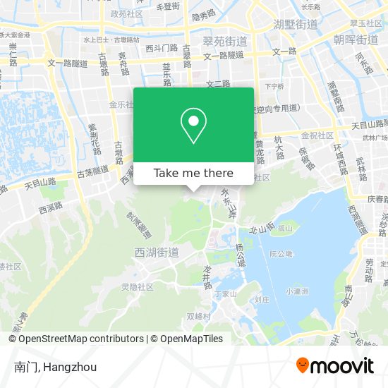 南门 map