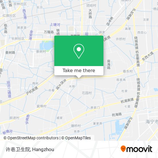 许巷卫生院 map