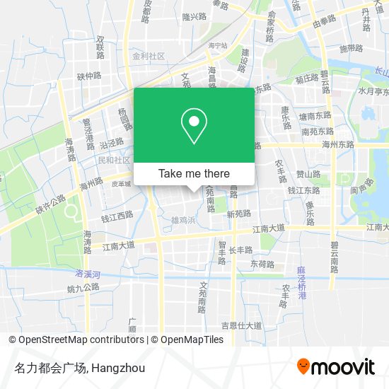 名力都会广场 map