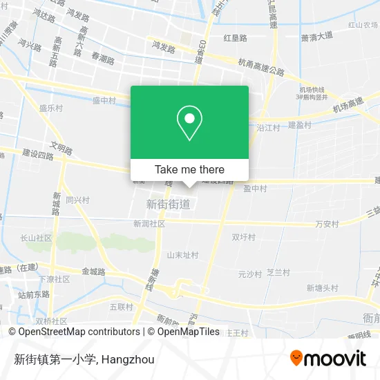 新街镇第一小学 map