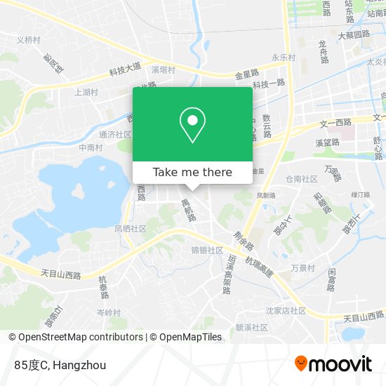 85度C map