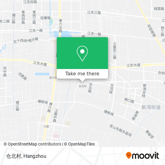 仓北村 map