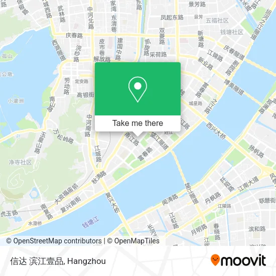 信达 滨江壹品 map