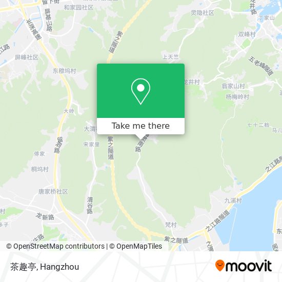 茶趣亭 map