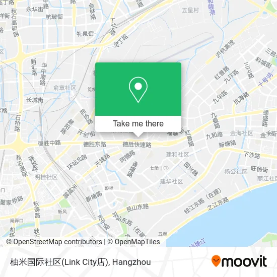 柚米国际社区(Link City店) map