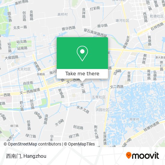 西南门 map