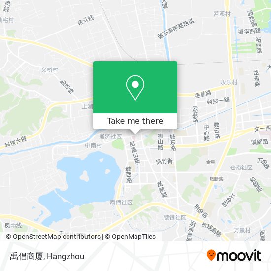 禹倡商厦 map