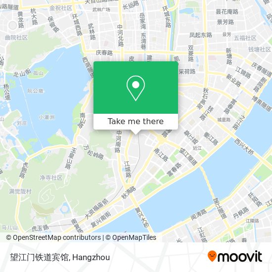 望江门铁道宾馆 map