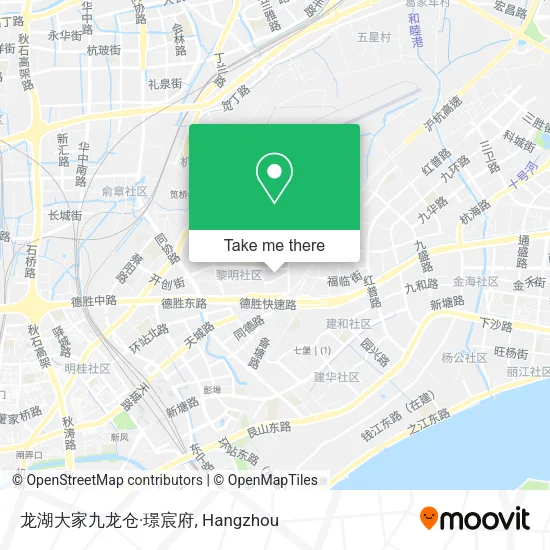 龙湖大家九龙仓·璟宸府 map