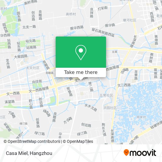 Casa Miel map