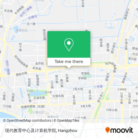 现代教育中心及计算机学院 map