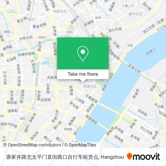 唐家井路北太平门直街路口自行车租赁点 map