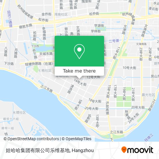 娃哈哈集团有限公司乐维基地 map