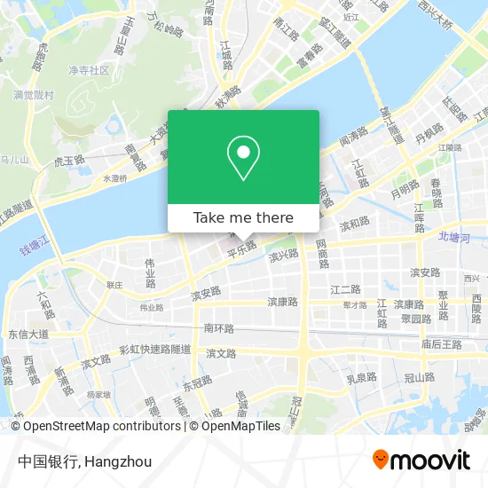 中国银行 map