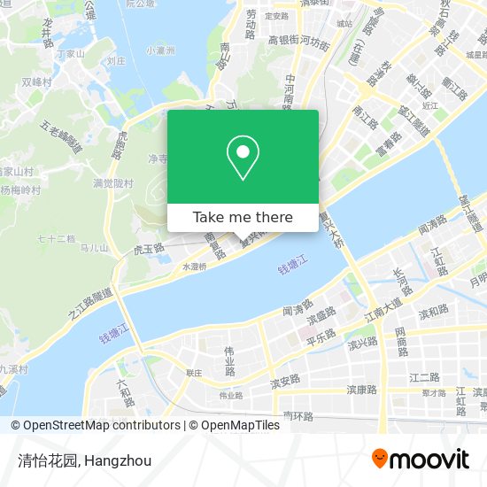 清怡花园 map