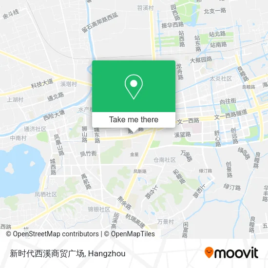 新时代西溪商贸广场 map