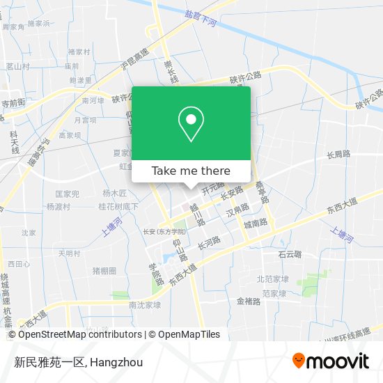 新民雅苑一区 map